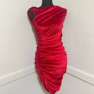 Miscreants Women Mini Red Dress